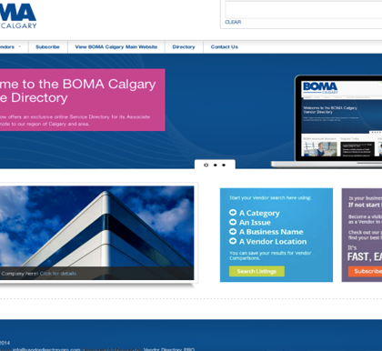 Vendor Directory PRO – BOMA Calgary